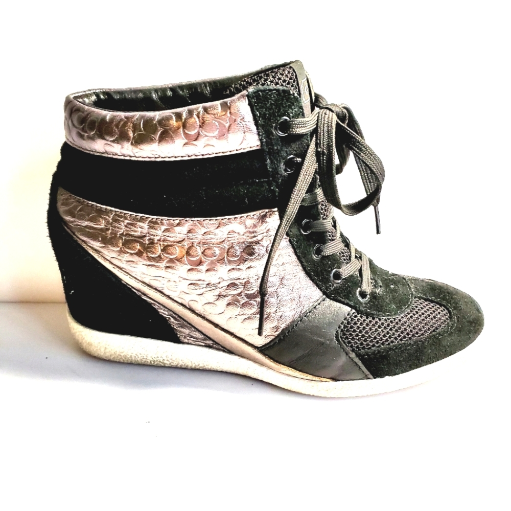 COACH SNEAKERS /WEDGE/SHOES
